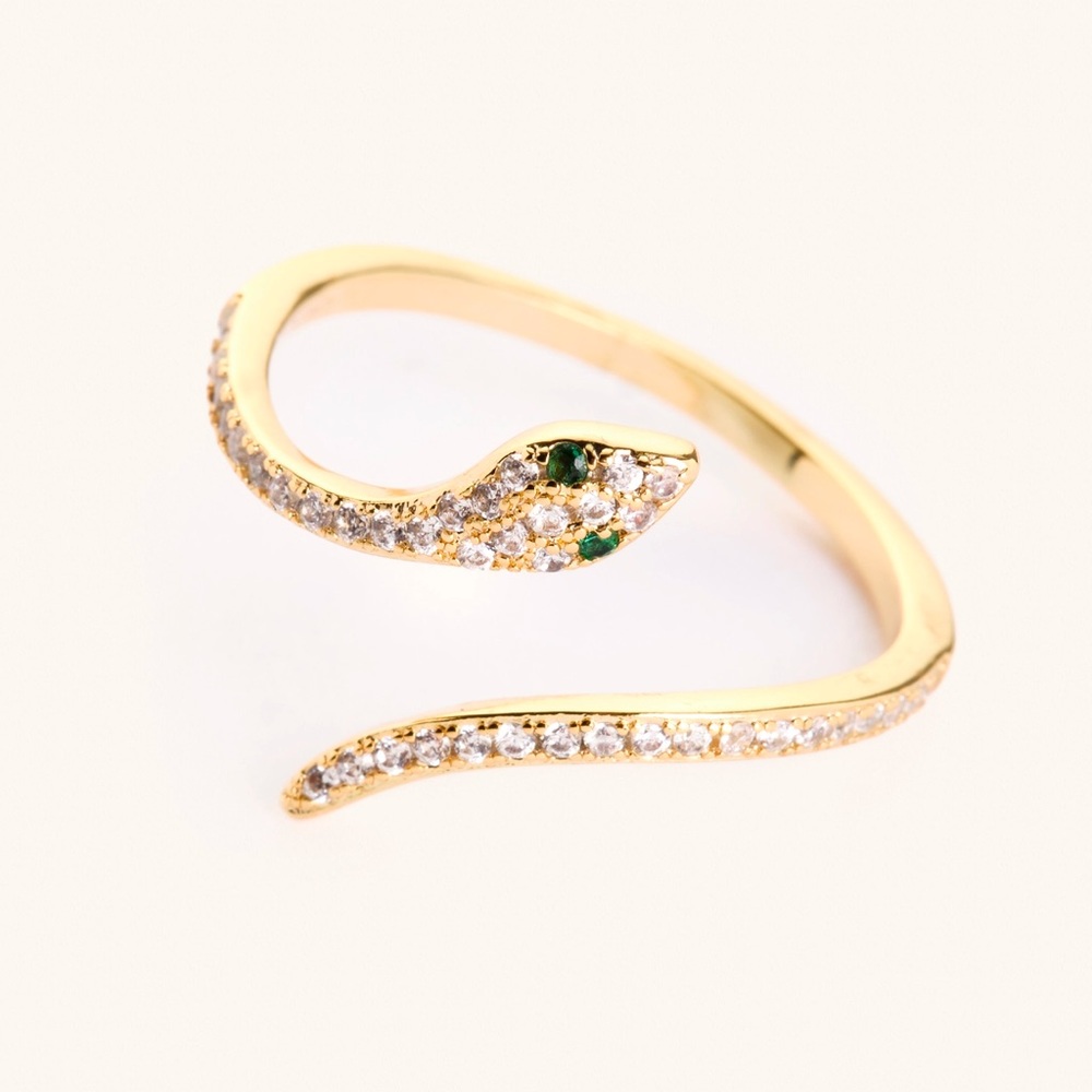 Gold Snake Ring